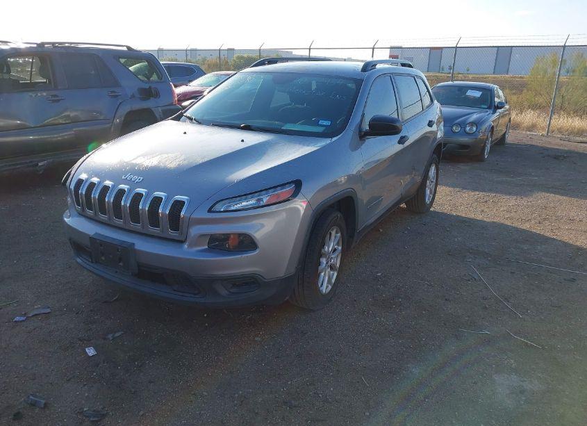Photo 2 of 2015 Jeep Cherokee SPORT (VIN 1C4PJLAB5FW684241)