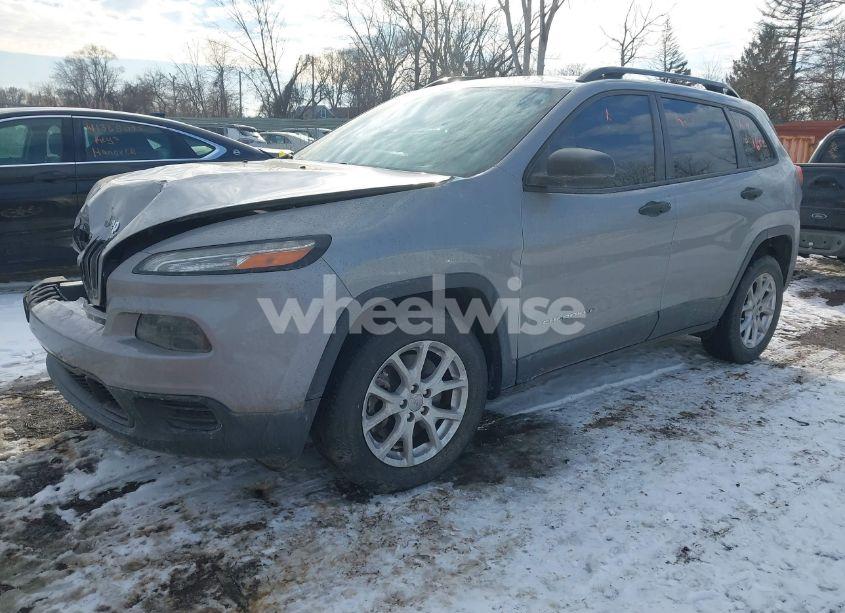 Photo 2 of 2016 Jeep Cherokee SPORT (VIN 1C4PJLAB5GW216804)