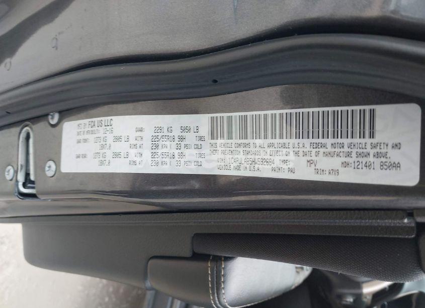 Photo 9 of 2017 Jeep Cherokee ALTITUDE FWD (VIN 1C4PJLAB5HW592694)