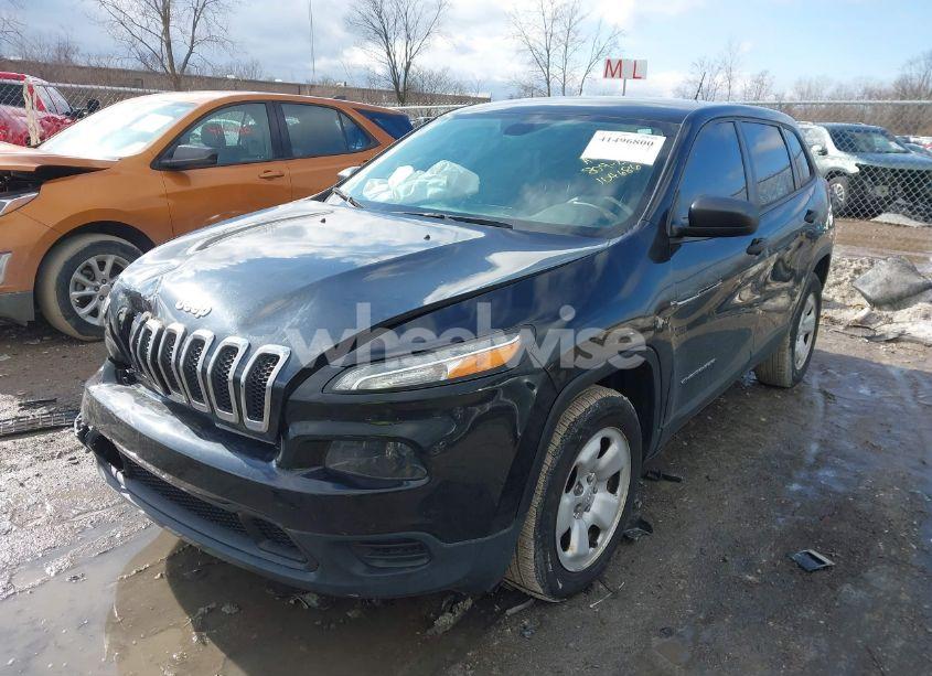 Photo 2 of 2014 Jeep Cherokee SPORT (VIN 1C4PJLAB6EW104686)