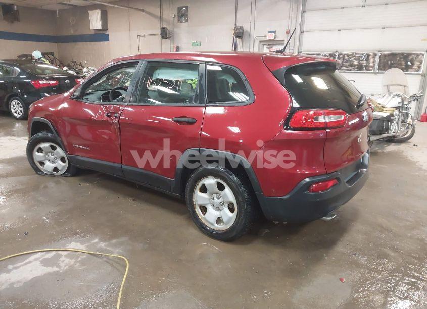 Photo 3 of 2014 Jeep Cherokee SPORT (VIN 1C4PJLAB6EW167447)