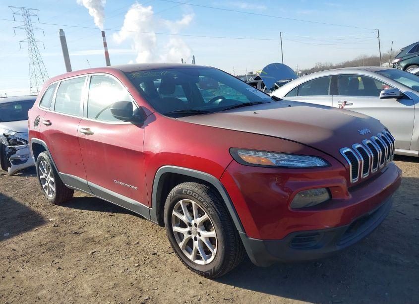 2014 Jeep Cherokee SPORT (VIN 1C4PJLAB6EW250084) main photo
