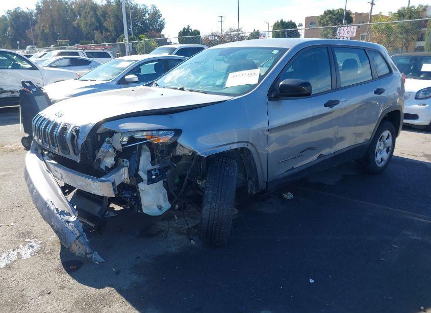 Photo 2 of 2015 Jeep Cherokee SPORT (VIN 1C4PJLAB6FW660840)