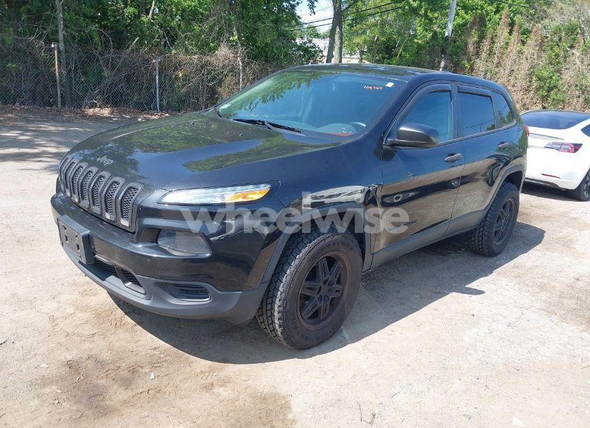 Photo 2 of 2016 Jeep Cherokee SPORT (VIN 1C4PJLAB6GW125251)