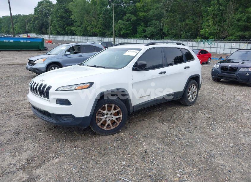 Photo 2 of 2016 Jeep Cherokee SPORT (VIN 1C4PJLAB6GW190729)