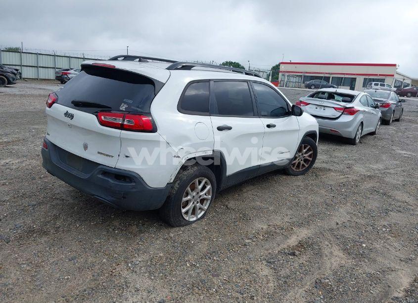 Photo 4 of 2016 Jeep Cherokee SPORT (VIN 1C4PJLAB6GW190729)