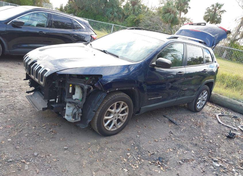 Photo 2 of 2016 Jeep Cherokee SPORT (VIN 1C4PJLAB6GW230310)