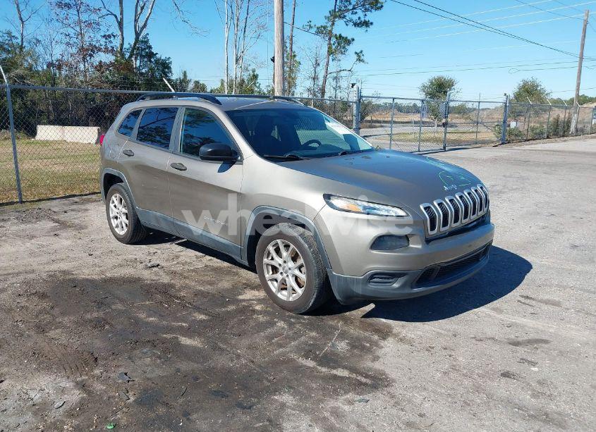 2017 Jeep Cherokee SPORT FWD (VIN 1C4PJLAB6HW508219) main photo