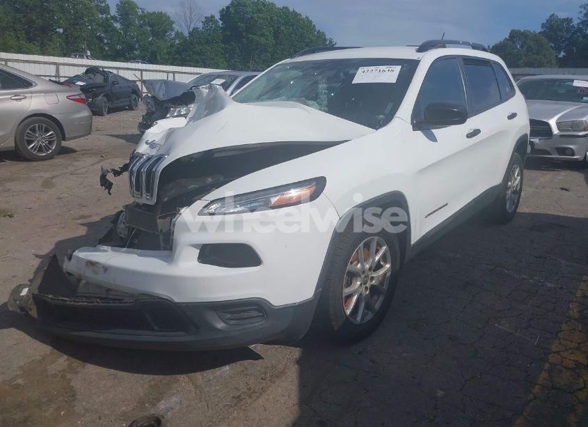 Photo 2 of 2017 Jeep Cherokee SPORT FWD (VIN 1C4PJLAB6HW669069)