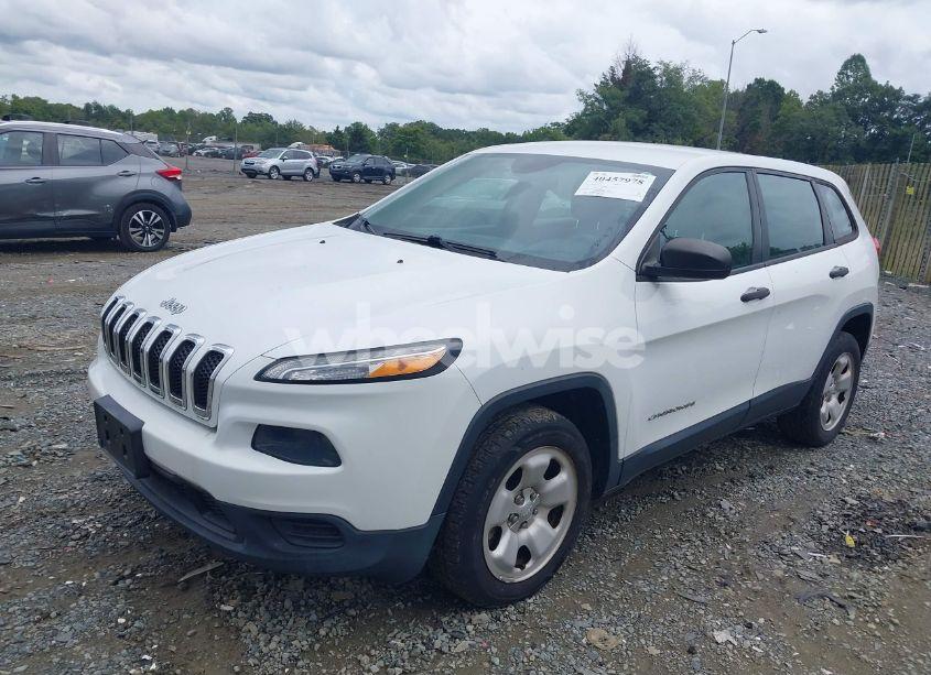 Photo 2 of 2014 Jeep Cherokee SPORT (VIN 1C4PJLAB7EW163908)