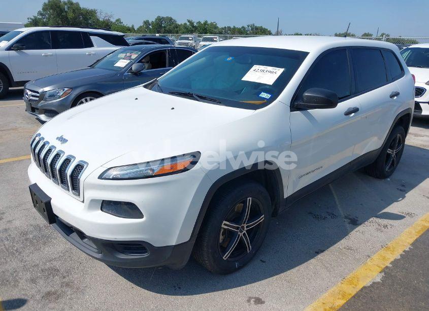 Photo 2 of 2014 Jeep Cherokee SPORT (VIN 1C4PJLAB7EW313984)