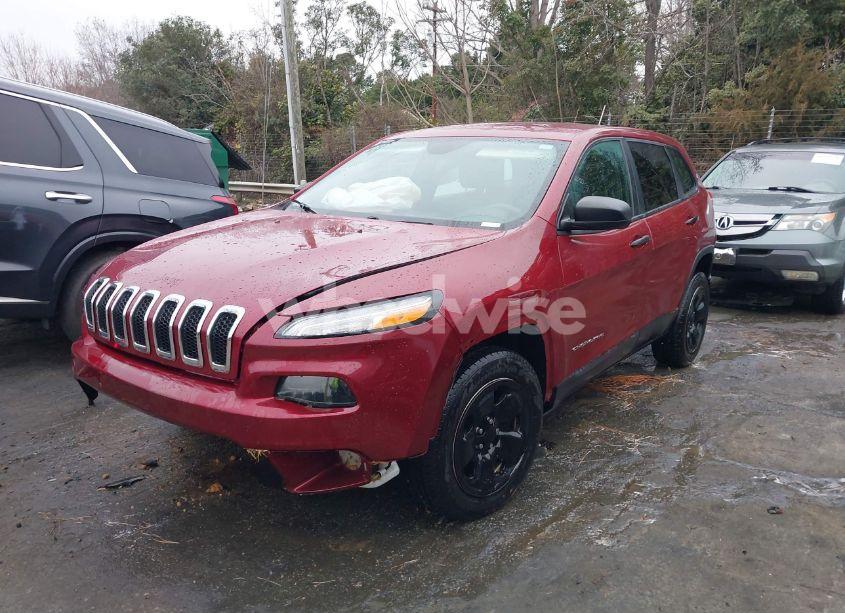 Photo 2 of 2015 Jeep Cherokee SPORT (VIN 1C4PJLAB7FW561279)