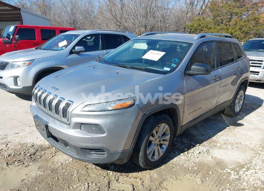 Photo 2 of 2015 Jeep Cherokee SPORT (VIN 1C4PJLAB7FW620475)