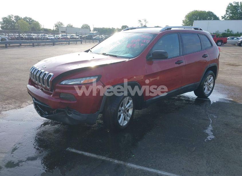 Photo 2 of 2015 Jeep Cherokee SPORT (VIN 1C4PJLAB7FW637356)