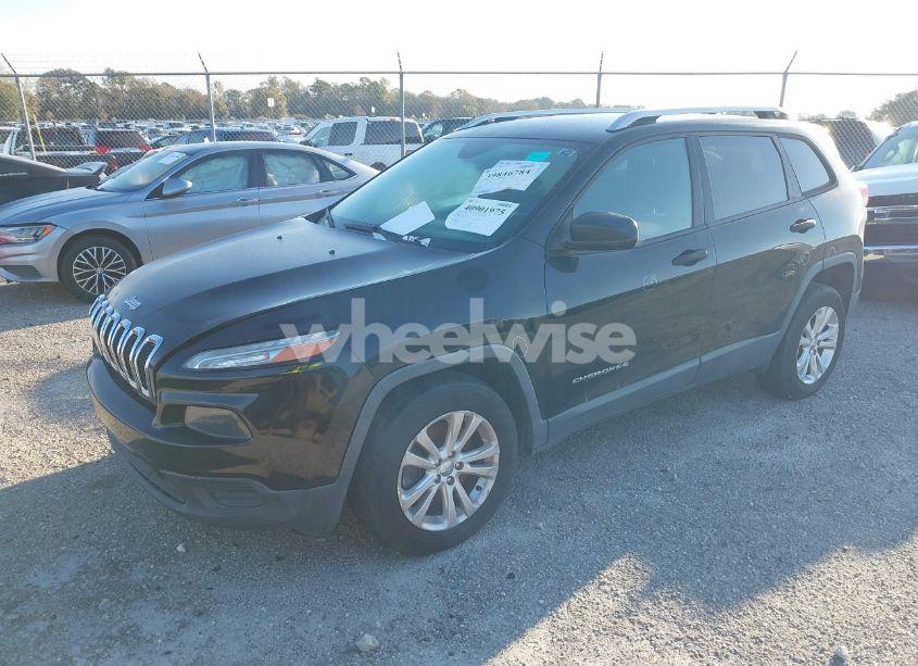 Photo 2 of 2015 Jeep Cherokee SPORT (VIN 1C4PJLAB7FW707146)
