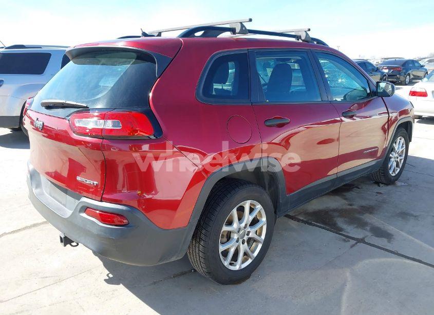 Photo 4 of 2015 Jeep Cherokee SPORT (VIN 1C4PJLAB7FW720785)