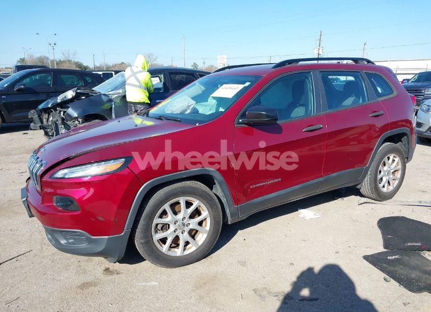 Photo 2 of 2016 Jeep Cherokee SPORT (VIN 1C4PJLAB7GW160610)