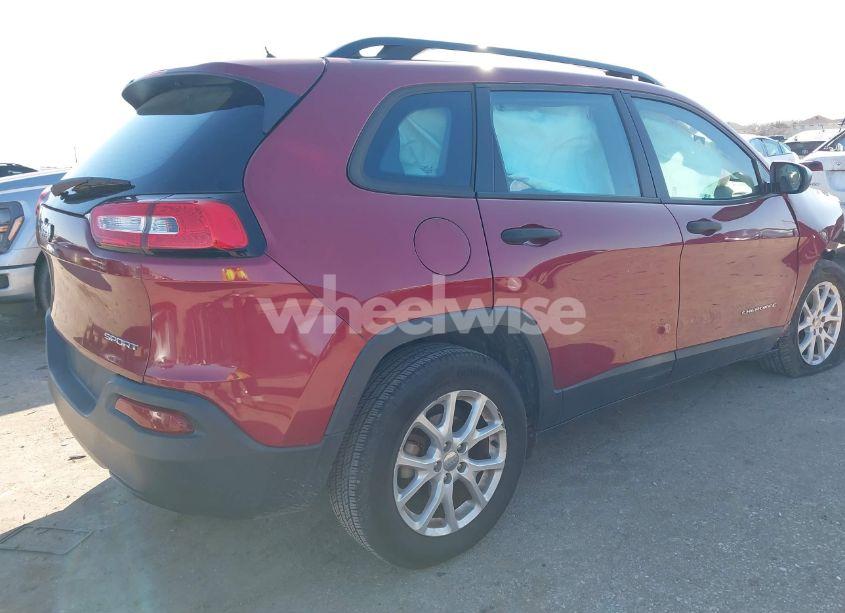 Photo 4 of 2016 Jeep Cherokee SPORT (VIN 1C4PJLAB7GW160610)