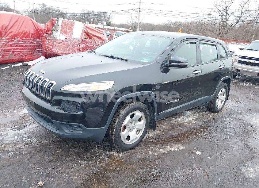Photo 2 of 2016 Jeep Cherokee SPORT (VIN 1C4PJLAB7GW281864)