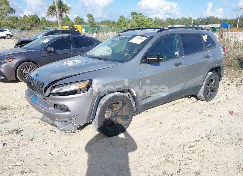 Photo 2 of 2016 Jeep Cherokee ALTITUDE (VIN 1C4PJLAB7GW323921)