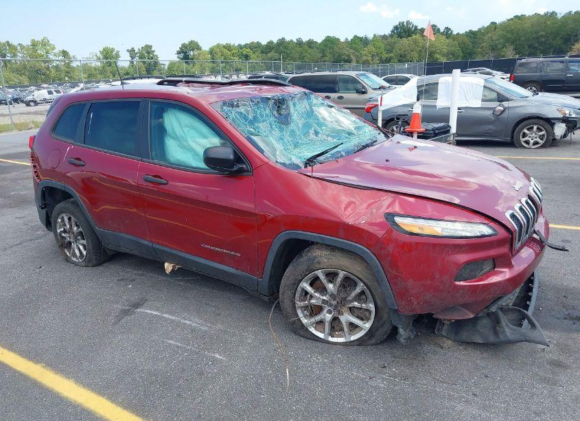 2017 Jeep Cherokee SPORT FWD (VIN 1C4PJLAB7HW592860) main photo