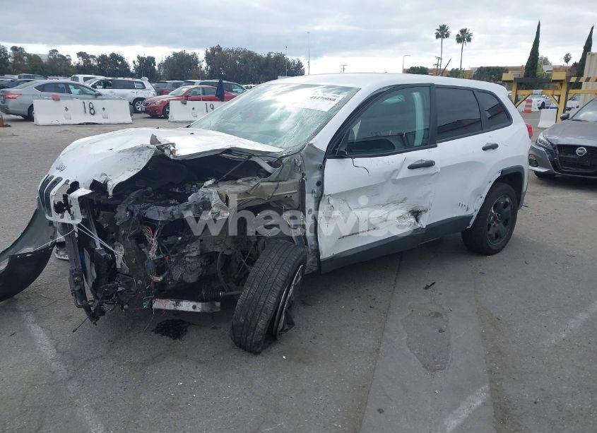 Photo 2 of 2015 Jeep Cherokee SPORT (VIN 1C4PJLAB8FW542210)