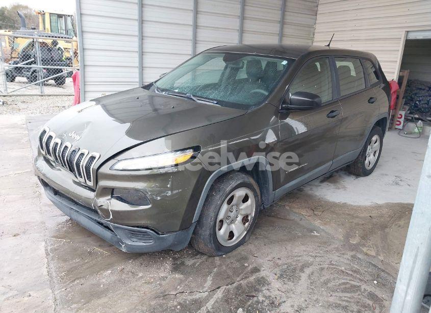 Photo 2 of 2015 Jeep Cherokee SPORT (VIN 1C4PJLAB8FW560108)