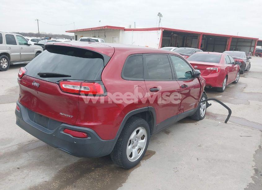 Photo 4 of 2016 Jeep Cherokee SPORT (VIN 1C4PJLAB8GW114946)