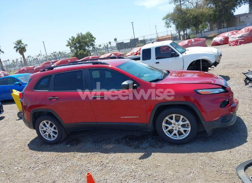 Photo 14 of 2016 Jeep Cherokee SPORT (VIN 1C4PJLAB8GW216912)