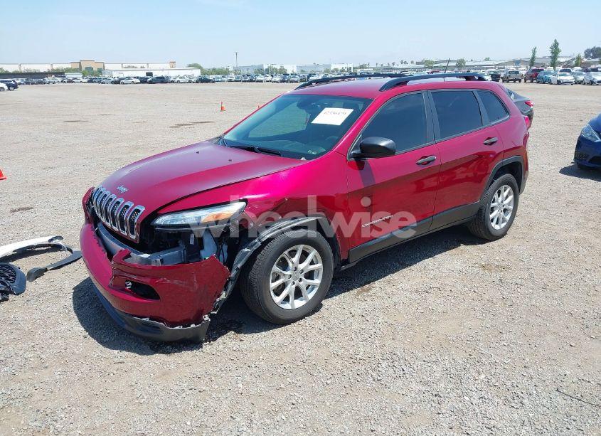 Photo 2 of 2016 Jeep Cherokee SPORT (VIN 1C4PJLAB8GW216912)
