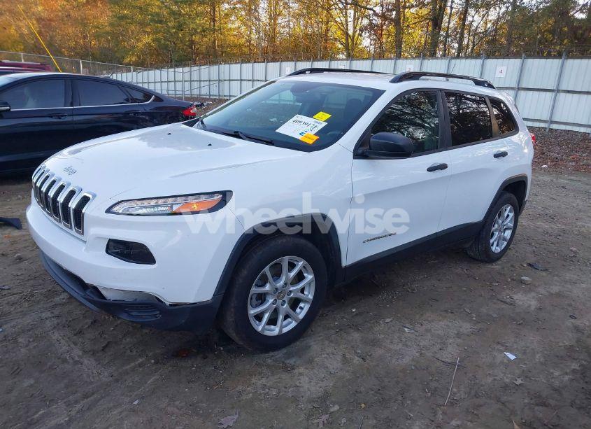 Photo 2 of 2016 Jeep Cherokee SPORT (VIN 1C4PJLAB8GW273546)