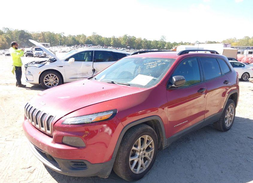 Photo 2 of 2017 Jeep Cherokee SPORT FWD (VIN 1C4PJLAB8HW662415)