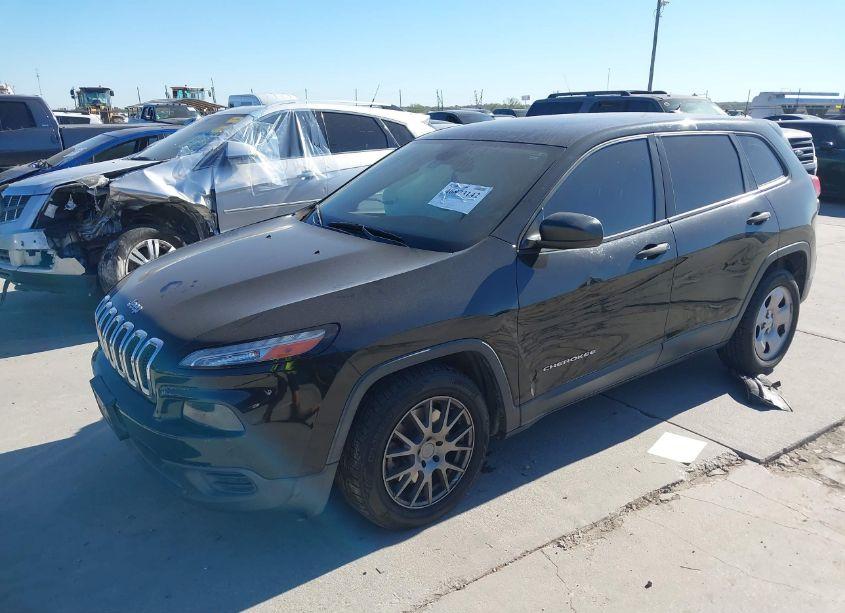 Photo 2 of 2015 Jeep Cherokee SPORT (VIN 1C4PJLAB9FW525903)