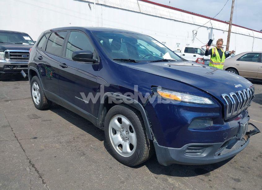 2015 Jeep Cherokee SPORT (VIN 1C4PJLAB9FW573207) main photo