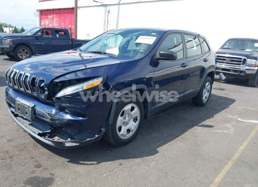 Photo 2 of 2015 Jeep Cherokee SPORT (VIN 1C4PJLAB9FW573207)