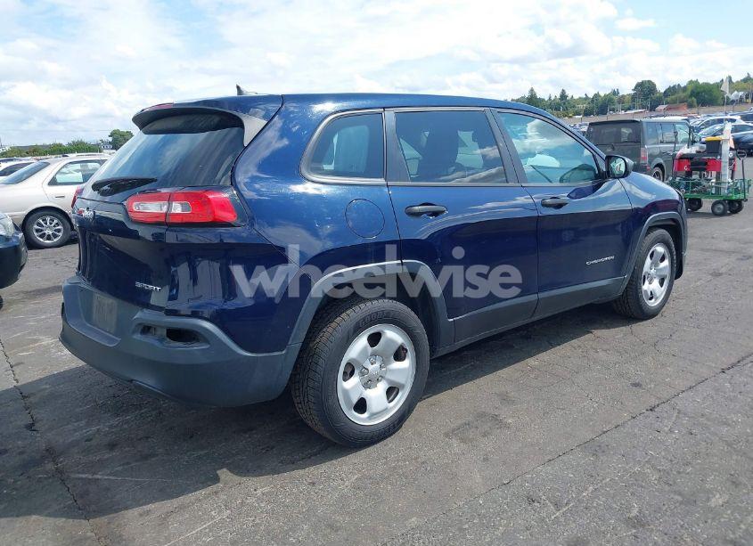 Photo 4 of 2015 Jeep Cherokee SPORT (VIN 1C4PJLAB9FW573207)
