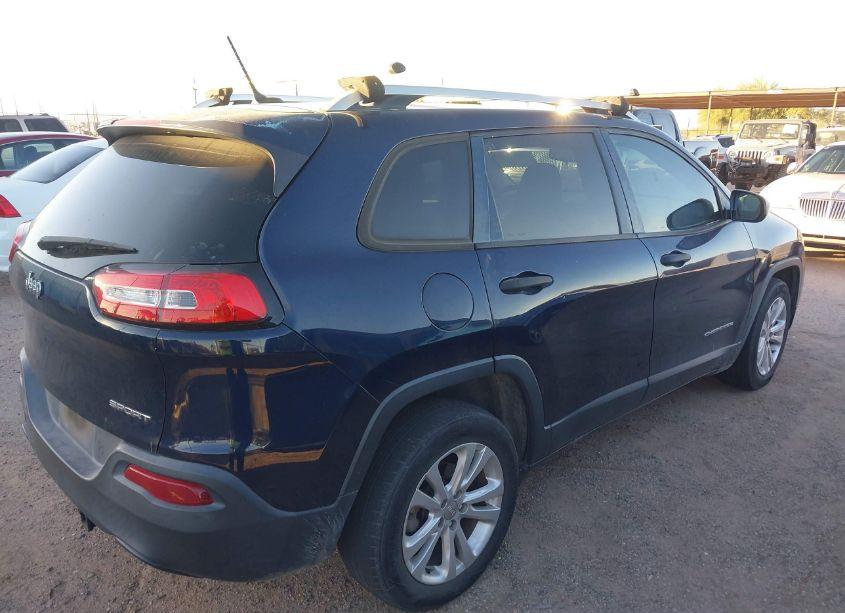 Photo 4 of 2015 Jeep Cherokee SPORT (VIN 1C4PJLAB9FW695078)