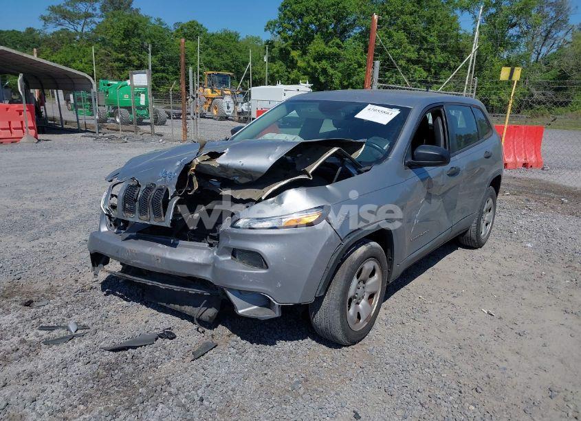 Photo 2 of 2015 Jeep Cherokee SPORT (VIN 1C4PJLAB9FW700411)