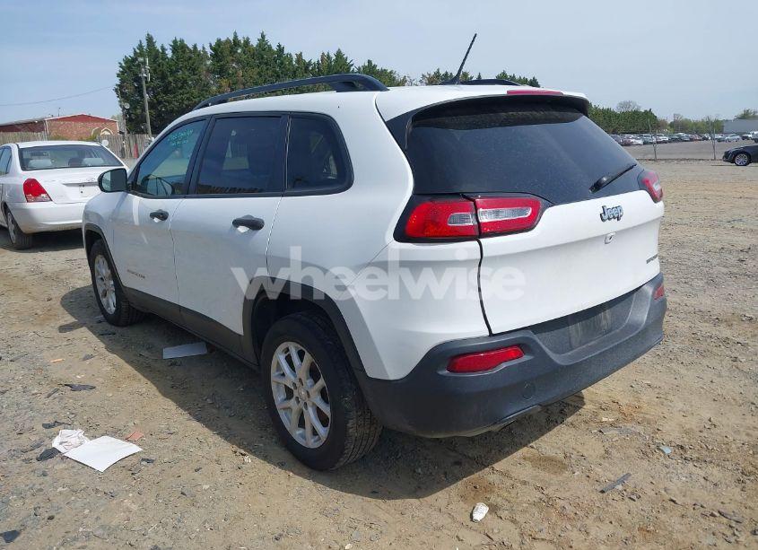 Photo 3 of 2016 Jeep Cherokee SPORT (VIN 1C4PJLAB9GW352580)