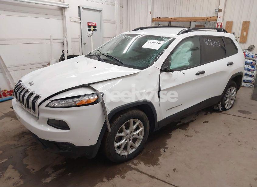 Photo 2 of 2017 Jeep Cherokee SPORT FWD (VIN 1C4PJLAB9HW508330)