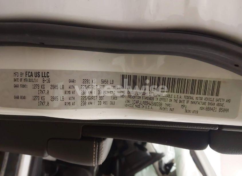 Photo 9 of 2017 Jeep Cherokee SPORT FWD (VIN 1C4PJLAB9HW508330)