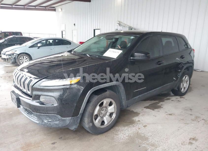 Photo 2 of 2015 Jeep Cherokee SPORT (VIN 1C4PJLABXFW535968)