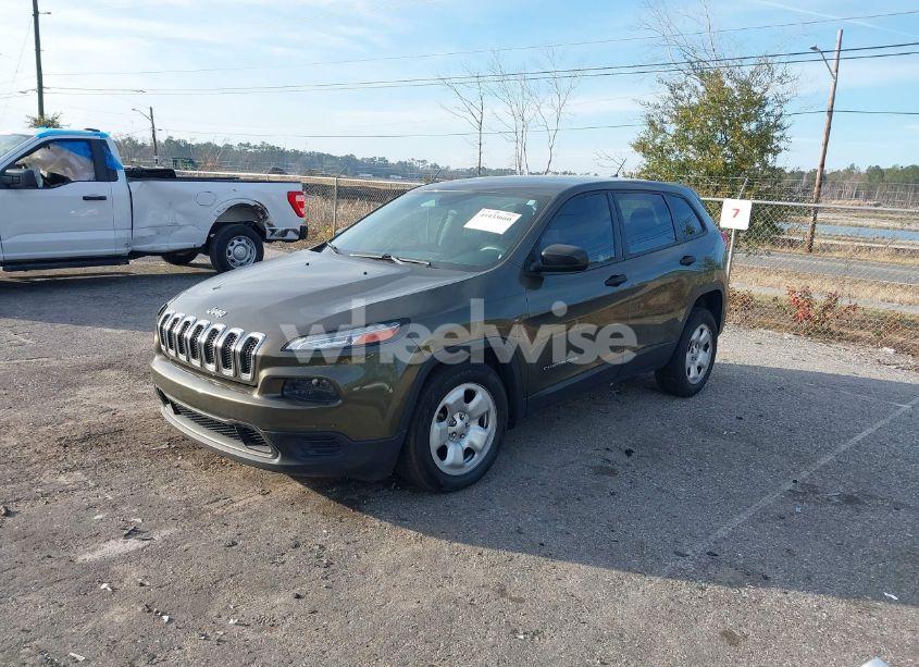 Photo 2 of 2015 Jeep Cherokee SPORT (VIN 1C4PJLABXFW547456)