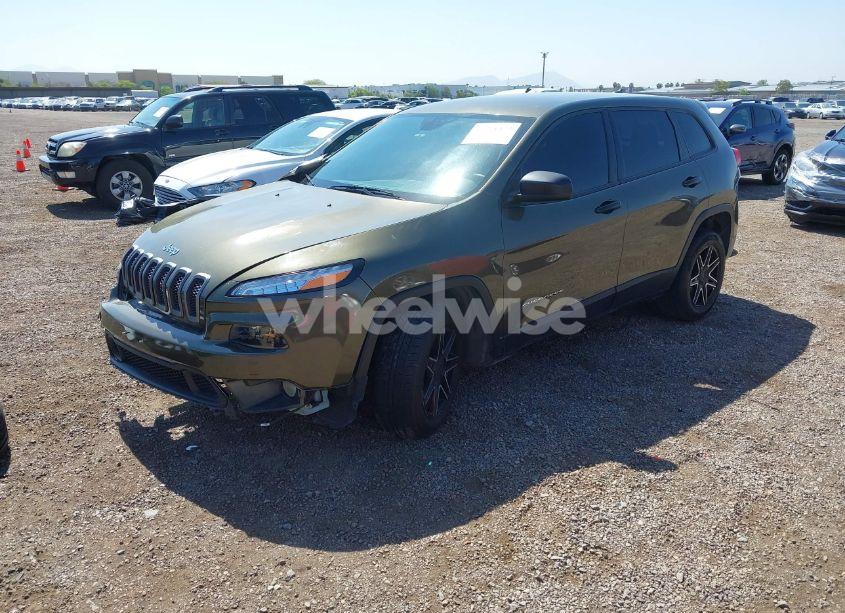 Photo 2 of 2015 Jeep Cherokee SPORT (VIN 1C4PJLABXFW561146)