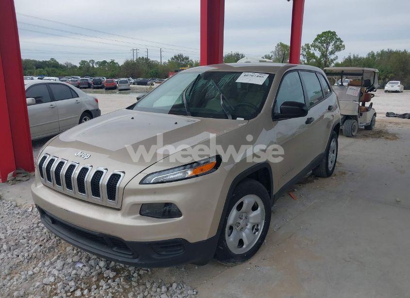 Photo 2 of 2015 Jeep Cherokee SPORT (VIN 1C4PJLABXFW720991)