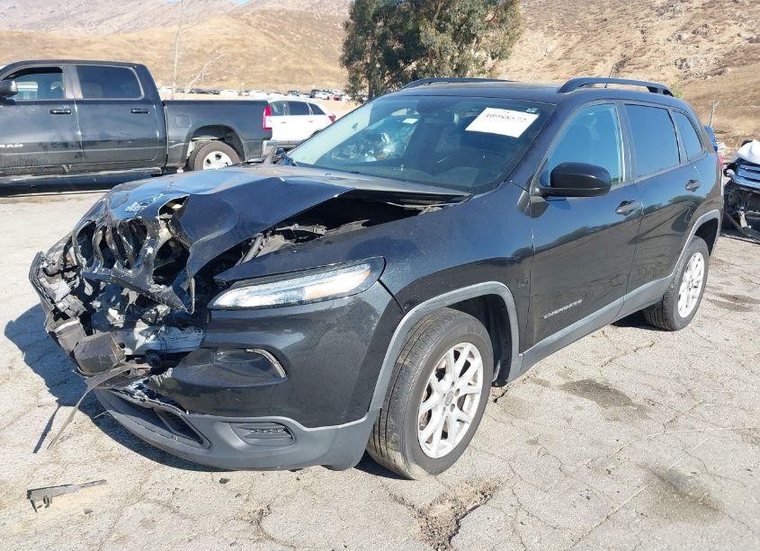 Photo 2 of 2016 Jeep Cherokee SPORT (VIN 1C4PJLABXGW275587)