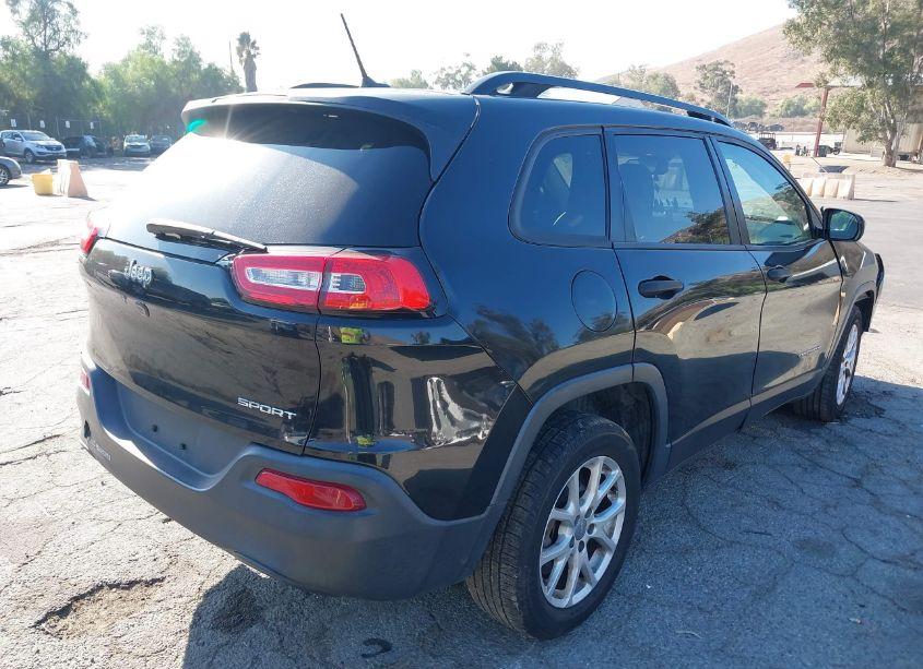 Photo 4 of 2016 Jeep Cherokee SPORT (VIN 1C4PJLABXGW275587)