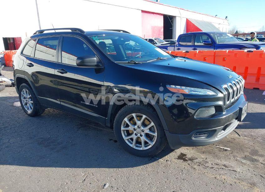 2017 Jeep Cherokee SPORT FWD (VIN 1C4PJLABXHW540896) main photo