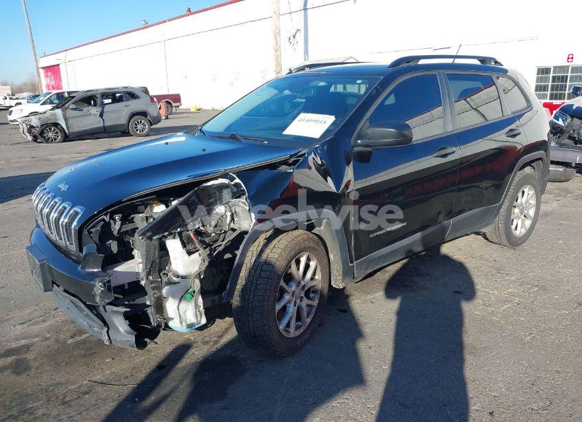 Photo 2 of 2017 Jeep Cherokee SPORT FWD (VIN 1C4PJLABXHW540896)