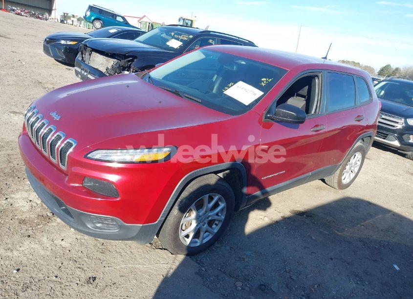 Photo 2 of 2017 Jeep Cherokee SPORT FWD (VIN 1C4PJLAS3HD219553)